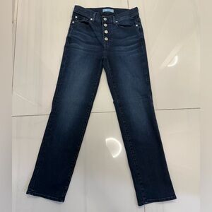 7 for all mankind jeans in dark blue denim